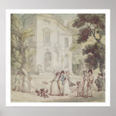 Een zondagmiddag-promenade poster (Voorkant)