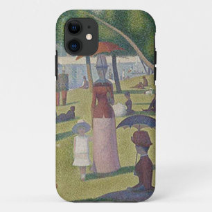 Een zondagmiddag van Georges Seurat iPhone 11 Hoesje