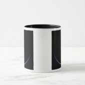 Een zonlicht-verlichte krescent van de aarde mok (Midden)