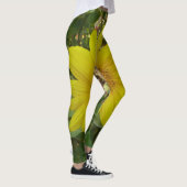 Een zonnebloem in de zomer in de tuin leggings (Rechts)