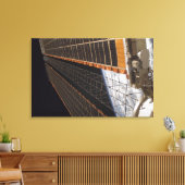 Een zonnepanelenvleugel canvas afdruk (Insitu (Woonkamer))