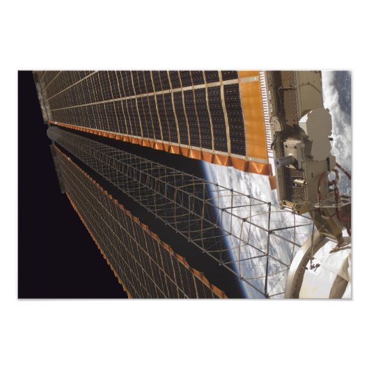 Een zonnepanelenvleugel foto afdruk (Voorkant)