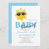 Een zonnestraal aankondiging (Voorkant / Achterkant)