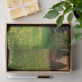 Een Zonnevaste Boerderij met een wit en geel bloem Tissuepapier (Geschenk)