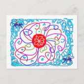 Een zonnige dag briefkaart (Voorkant)