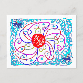 Een zonnige dag feestdagenkaart