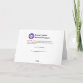 Een zonnige dag in Brits Colombia, Canada Kaart (Achterkant)