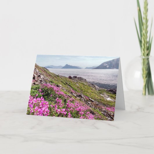 Een zonnige dag in Brits Colombia, Canada Kaart (Voorkant)