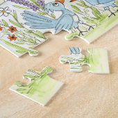 Een zonnige dag Jigzaag Puzzle Legpuzzel (Zijkant)