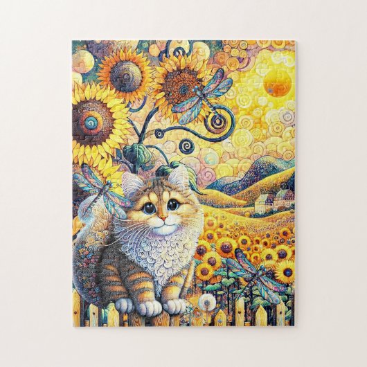Een zonnige dag legpuzzel (Verticaal)