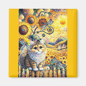 Een zonnige dag magneet (Voorkant)