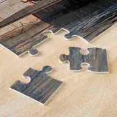 Een zonnige dag op de dijk van de Limmat. Legpuzzel (Zijkant)