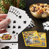 Een zonnige dag pokerkaarten (Insitu)