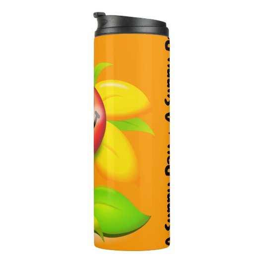 Een zonnige dag thermische trommel thermosbeker (Geroteerd rechts)