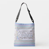 Een Zonnige Inborst  Crossbody Tas (Achterkant)
