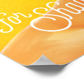 "Een zonnige plek voor de slachterij" Retro Pinup  Poster (Hoek)