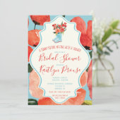 Een zonnige Toekomst begint met een Shower! Regen  Kaart (Staand voorkant)