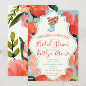 Een zonnige Toekomst begint met een Shower! Regen  Kaart (Voorkant / Achterkant)