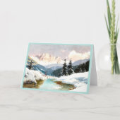 Een zonnige winterdag met een Uitzicht van de dolo Kaart (Voorkant)