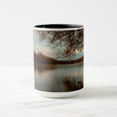 Een zonsondergang op de Sacramento-rivier Mok (Midden)