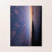 Een zonsondergang over de oceaan in Costa Rica Legpuzzel (Verticaal)