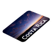 Een zonsondergang over de Oceaan in Costa Rica Magneet (Linkerzijde)