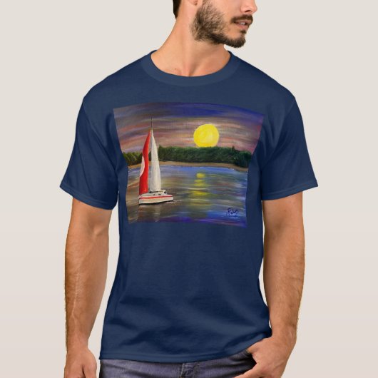 Een zonsondergang van Gary Poling T-shirt (Voorkant)
