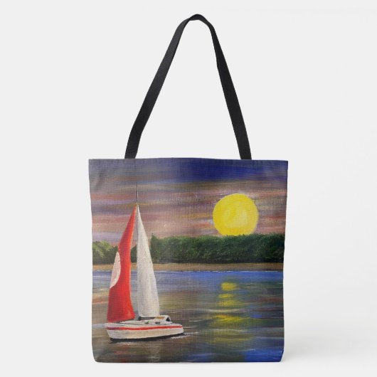 Een zonsondergang van Gary Poling Tote Bag (Voorkant)