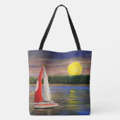 Een zonsondergang van Gary Poling Tote Bag (Achterkant)