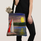 Een zonsondergang van Gary Poling Tote Bag (Dichtbij)