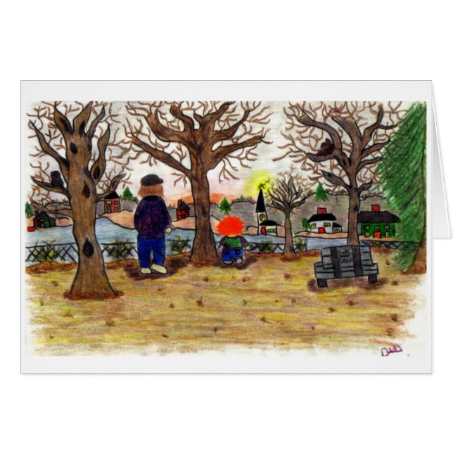 "Een zonsopgang" (Voorkant Horizontaal)