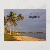 Een zonsopgang aan de kust in Singapore Briefkaart (Voorkant)