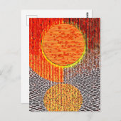 Een zonsopgang briefkaart (Voorkant / Achterkant)