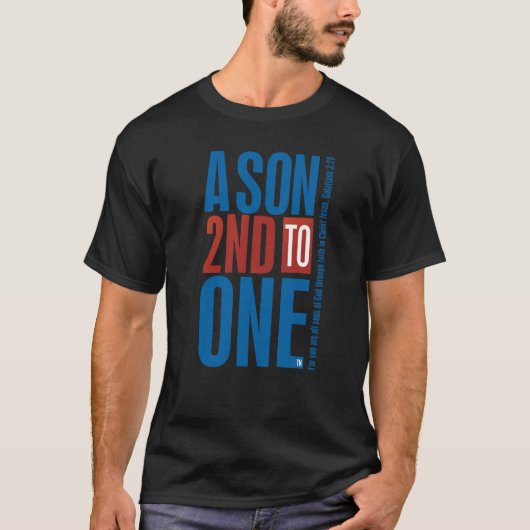 Een zoon op één na t-shirt (Voorkant)