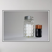 Een zout en batterij poster (Voorkant)