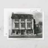 Een zuidelijk Uitzicht van de Falcon Tavern Briefkaart (Voorkant / Achterkant)