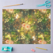 Een zuivelfabriek in het ontwerp van de tuin 15 tissuepapier (Craft)