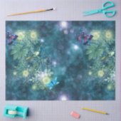 Een zuivelfabriek in het ontwerp van de tuinserie  tissuepapier (Craft)