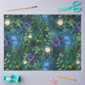 Een zuivelfabriek in het ontwerp van de tuinserie  tissuepapier (Craft)