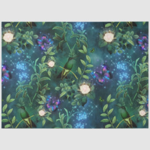 Een zuivelfabriek in het ontwerp van de tuinserie  tissuepapier