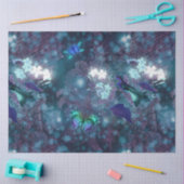 Een zuivelfabriek in het ontwerp van de tuinserie  tissuepapier (Craft)