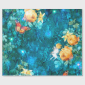 Een zuivelfabriek in ontwerp 11 uit de tuin-reeks cadeaupapier (Vlak)