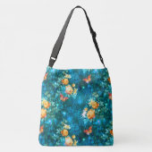 Een zuivelfabriek in ontwerp 11 uit de tuin-reeks crossbody tas (Achterkant)