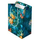 Een zuivelfabriek in ontwerp 11 uit de tuin-reeks medium cadeauzakje (Achterkant Gekanteld)