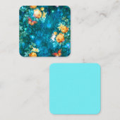 Een zuivelfabriek in ontwerp 11 uit de tuin-reeks notitiekaartje (Voorkant / Achterkant)