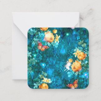 Een zuivelfabriek in ontwerp 11 uit de tuin-reeks notitiekaartje