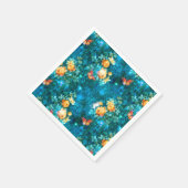 Een zuivelfabriek in ontwerp 11 uit de tuin-reeks servet (Hoek)