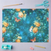 Een zuivelfabriek in ontwerp 11 uit de tuin-reeks tissuepapier (Craft)