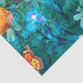 Een zuivelfabriek in ontwerp 11 uit de tuin-reeks tissuepapier (Detail)