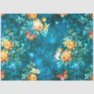 Een zuivelfabriek in ontwerp 11 uit de tuin-reeks tissuepapier